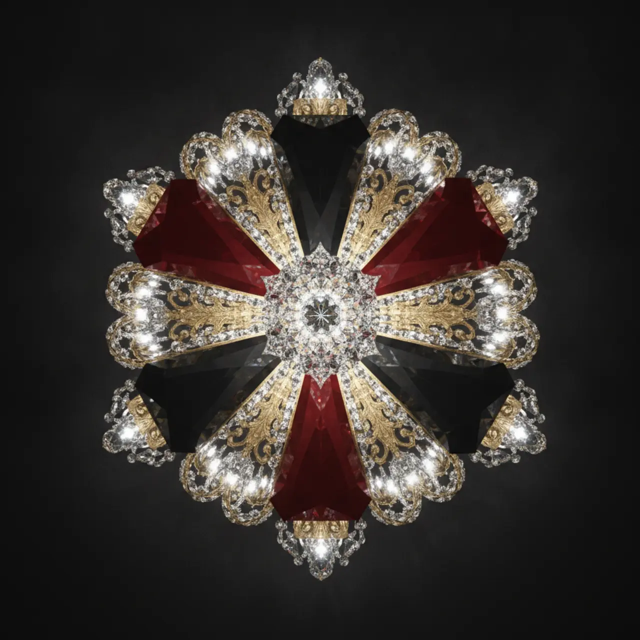 Chandelier Roulette Wheel
